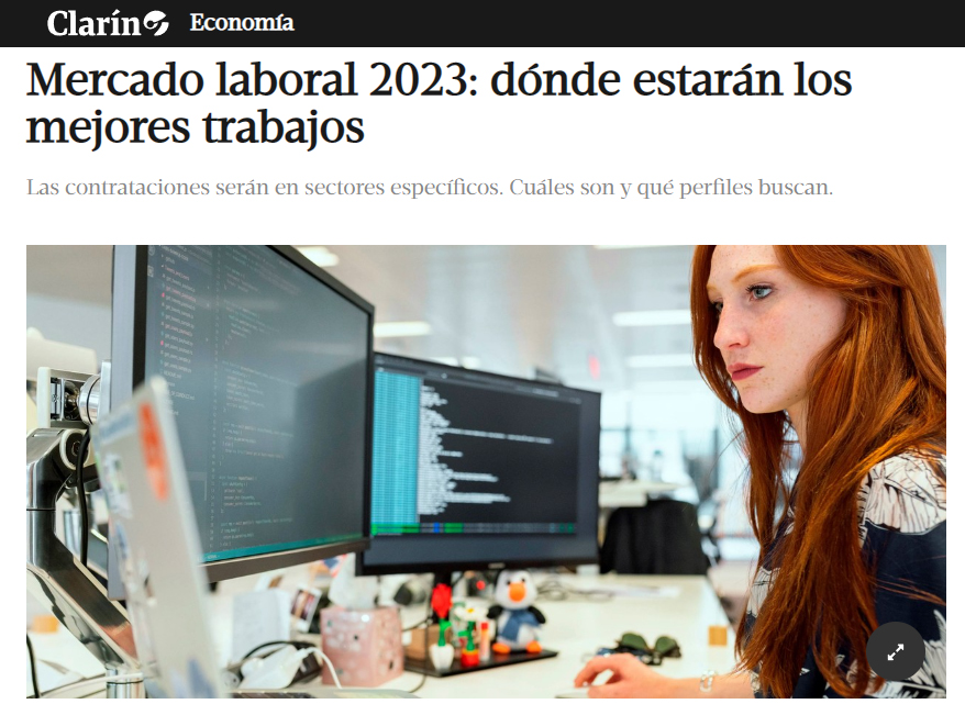 Mercado Laboral Argentino 2023: un informe de Clarín contó con la participación de NUMAN