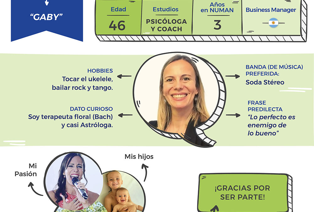 Conociendo a las encontradoras: Gabriela Rendón, Business Manager en NUMAN Argentina