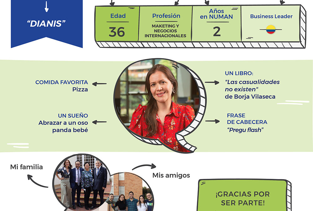 Conociendo a las encontradoras: Diana Garzón Tenjo, Business Leader de NUMAN Colombia