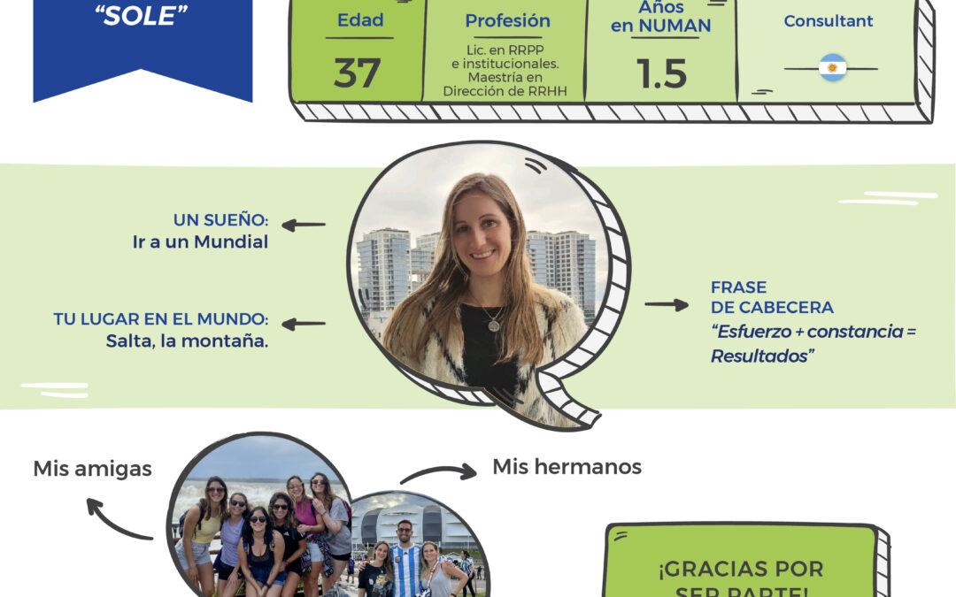 Conociendo a las encontradoras: Soledad Fassini – Consultant NUMAN (Argentina)
