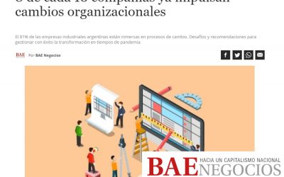 BAE publicó un informe de NUMAN sobre cambio organizacional en la industria