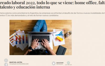 Mercado Laboral 2022: NUMAN participó en una cobertura de El Cronista